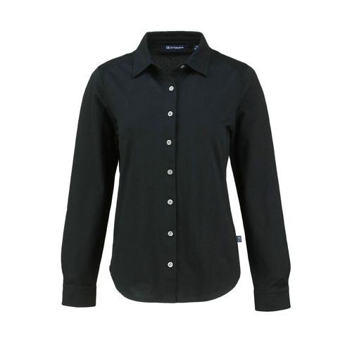 Women's Cutter & Buck Tri-Blend Button Down Shirt image thumbnail
