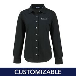 Image of Women's Cutter & Buck Tri-Blend Button Down Shirt