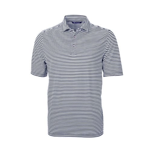 Men's Cutter & Buck Striped Polo image thumbnail