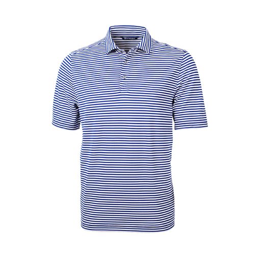 Men's Cutter & Buck Striped Polo image thumbnail