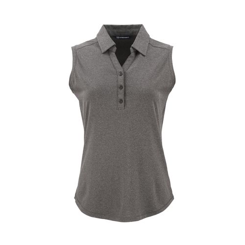 Women's Cutter & Buck Sleeveless Polo image thumbnail