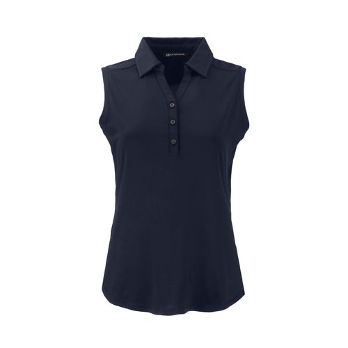 Women's Cutter & Buck Sleeveless Polo image thumbnail