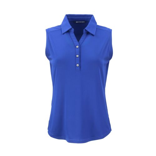 Women's Cutter & Buck Sleeveless Polo image thumbnail