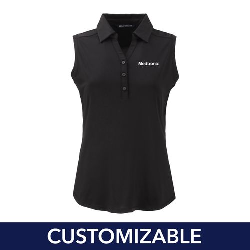 Women's Cutter & Buck Sleeveless Polo image thumbnail