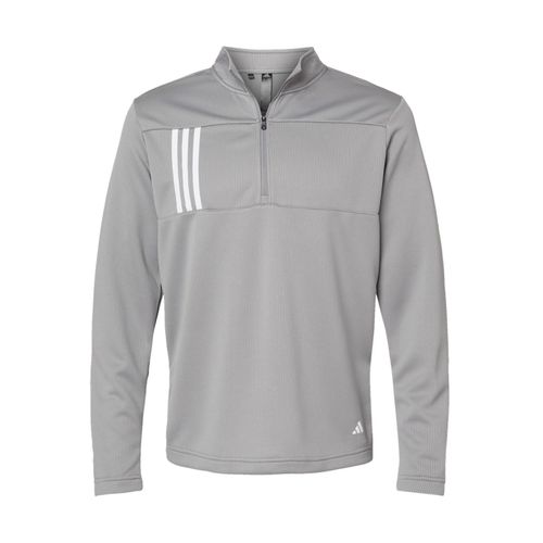 Men's Adidas Double Knit 1/4-Zip image thumbnail