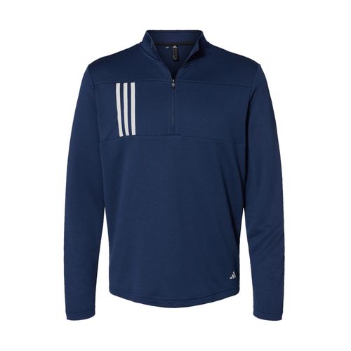 Men's Adidas Double Knit 1/4-Zip image thumbnail