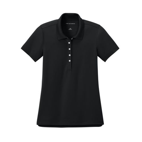 Women's Mini-Grid Texture Polo image thumbnail
