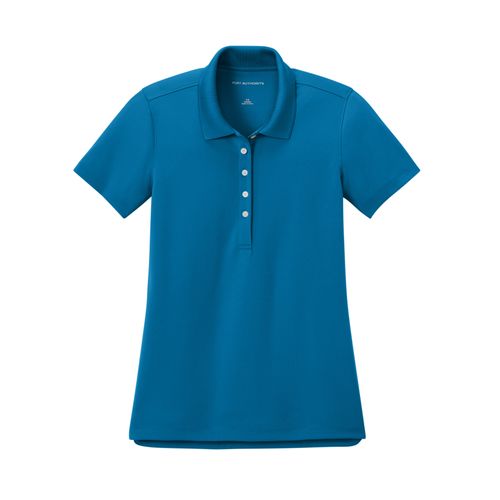 Women's Mini-Grid Texture Polo image thumbnail