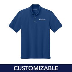 Image of Men's Mini-Grid Texture Polo