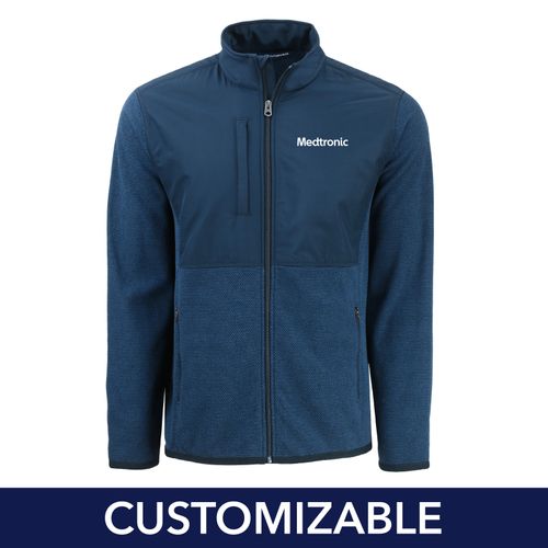 Men's Cutter & Buck Hybrid Full-Zip Jacket image thumbnail