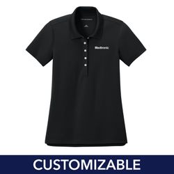 Image of Women's Mini-Grid Texture Polo