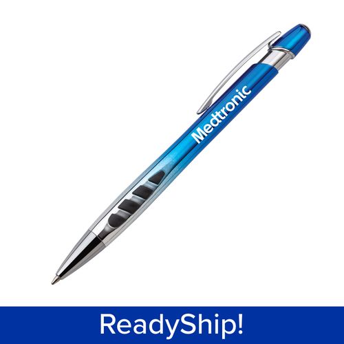 Pack of 10 Metallic Grip Pen image thumbnail