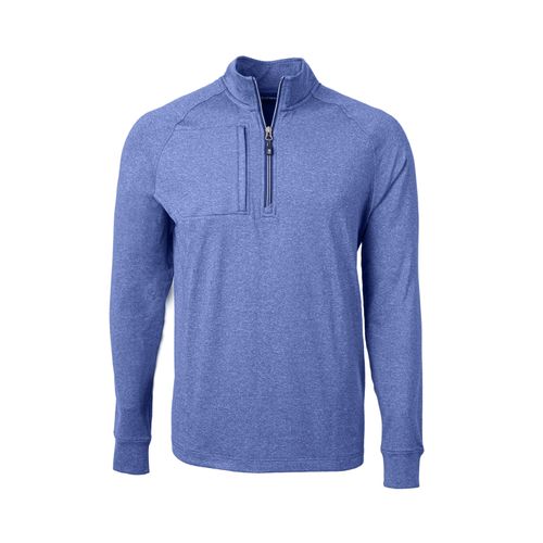 Men's Tall Cutter & Buck Heathered 1/4-Zip image thumbnail