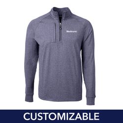 Image of Men's Tall Cutter & Buck Heathered 1/4-Zip