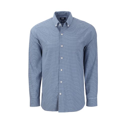 Men's Tall Cutter & Buck Gingham Button Down Shirt image thumbnail