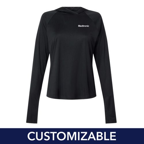 Women's Columbia PFG Hooded Long Sleeve image thumbnail