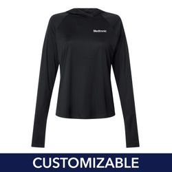 Image of Women's Columbia PFG Hooded Long Sleeve