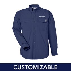 Image of Men's Huk Waterway Pocket Fishing Shirt