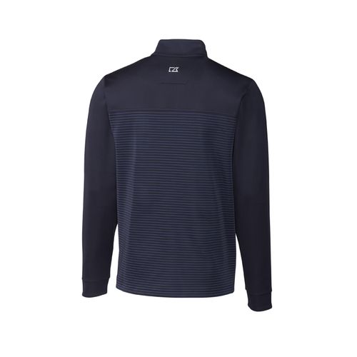 Men's Cutter & Buck Stretch Stripe 1/4-Zip image thumbnail