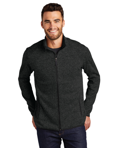 Port Authority Sweater Fleece Jacket image thumbnail