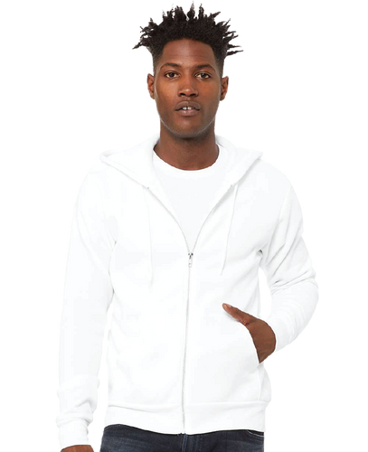 Bella & Canvas Sponge Fleece Full-zip Hoodie image thumbnail