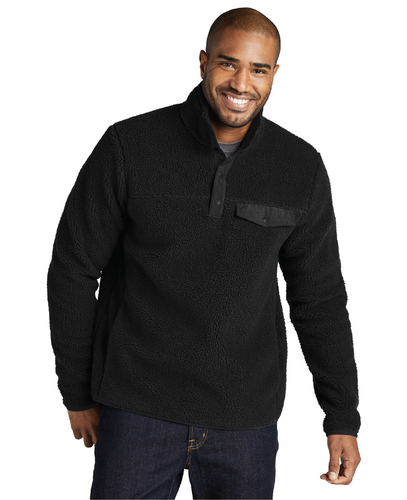 Image of Port Authority Fleece Snap Pullover