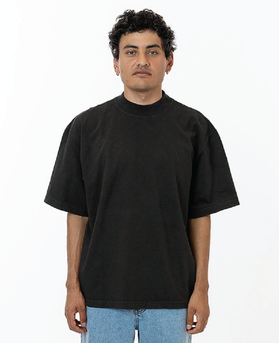 Image of LA Apparel Oversized High Mockneck Tee