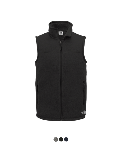 Men's North Face Fleece Sweater Vest image thumbnail
