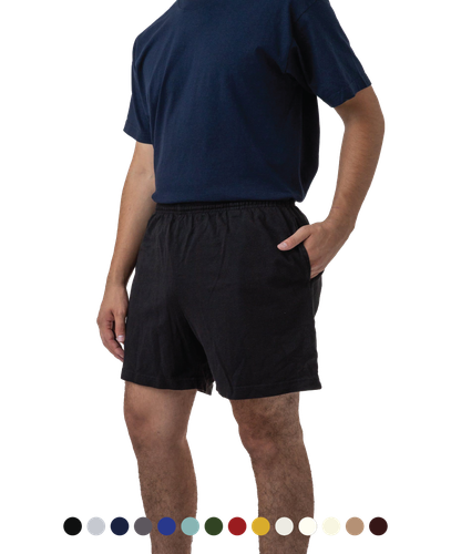 Image of LA Apparel Jersey Gym Short