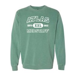 Image of Atlas MedStaff U Garment-Dyed Sweatshirt