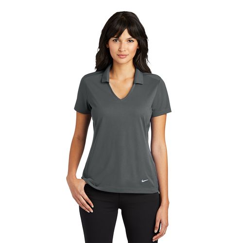 Nike Ladies' Dri-FIT Vertical-Mesh Polo image thumbnail