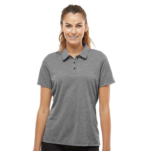 Adidas Women's Heathered Polo image thumbnail