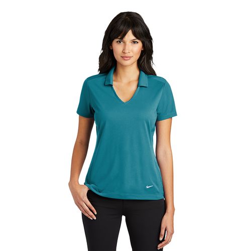 Nike Ladies' Dri-FIT Vertical-Mesh Polo image thumbnail