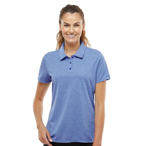 Adidas Women's Heathered Polo image thumbnail