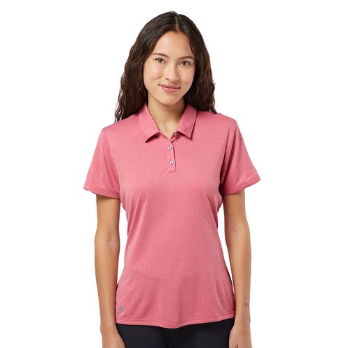 Adidas Women's Heathered Polo image thumbnail