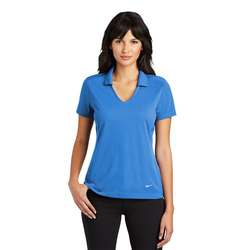 Nike Ladies' Dri-FIT Vertical-Mesh Polo image thumbnail