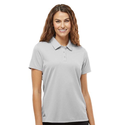 Adidas Women's Heathered Polo image thumbnail