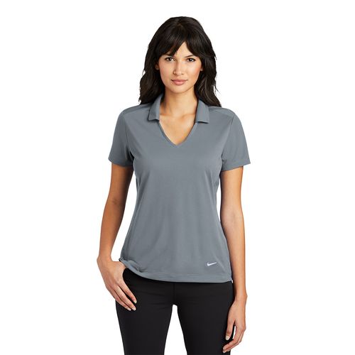 Nike Ladies' Dri-FIT Vertical-Mesh Polo image thumbnail