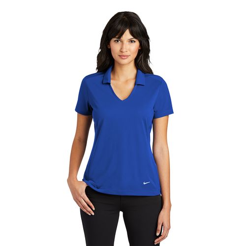 Nike Ladies' Dri-FIT Vertical-Mesh Polo image thumbnail