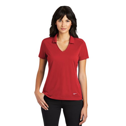 Nike Ladies' Dri-FIT Vertical-Mesh Polo image thumbnail