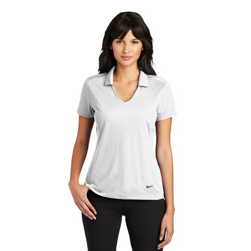 Nike Ladies' Dri-FIT Vertical-Mesh Polo image thumbnail