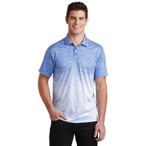 Sport-Tek Ombre Heather Polo image thumbnail