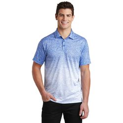 Image of Sport-Tek Ombre Heather Polo
