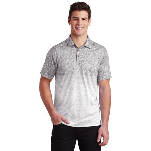 Sport-Tek Ombre Heather Polo image thumbnail