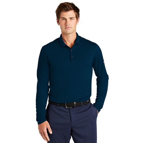 Nike Dri-FIT Micro Pique 2.0 Long-Sleeve Polo image thumbnail