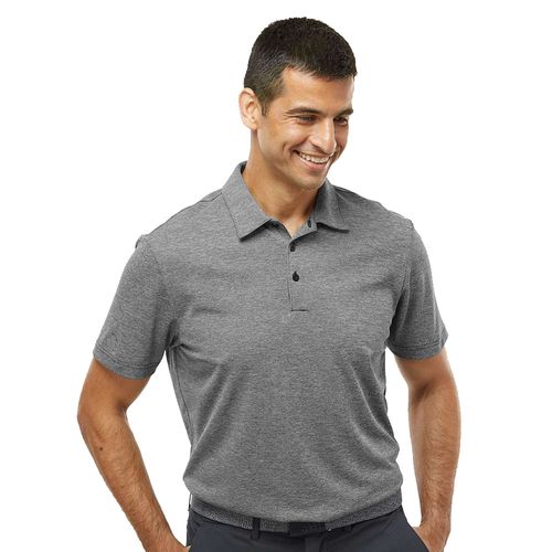 Adidas Heathered Polo image thumbnail
