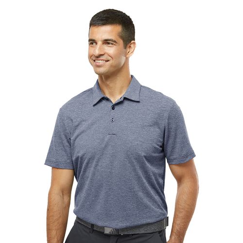 Adidas Heathered Polo image thumbnail