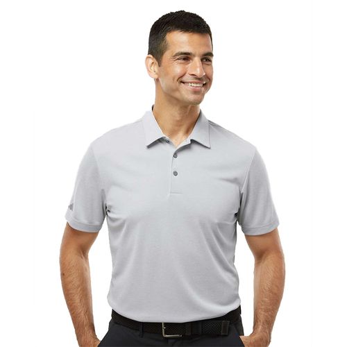 Adidas Heathered Polo image thumbnail