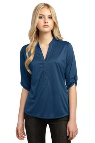 OGIO Ladies' Crush Henley  image thumbnail