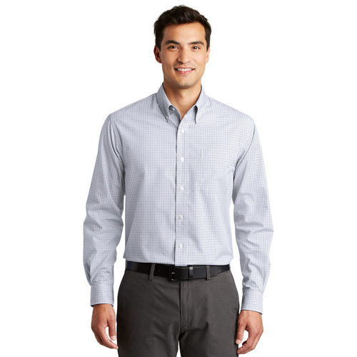 Port Authority Plaid Easy-Care Shirt image thumbnail
